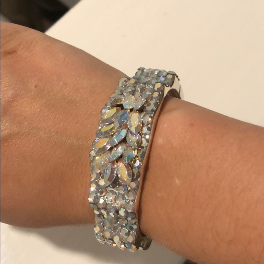 Custom swarovski crystals bracelet